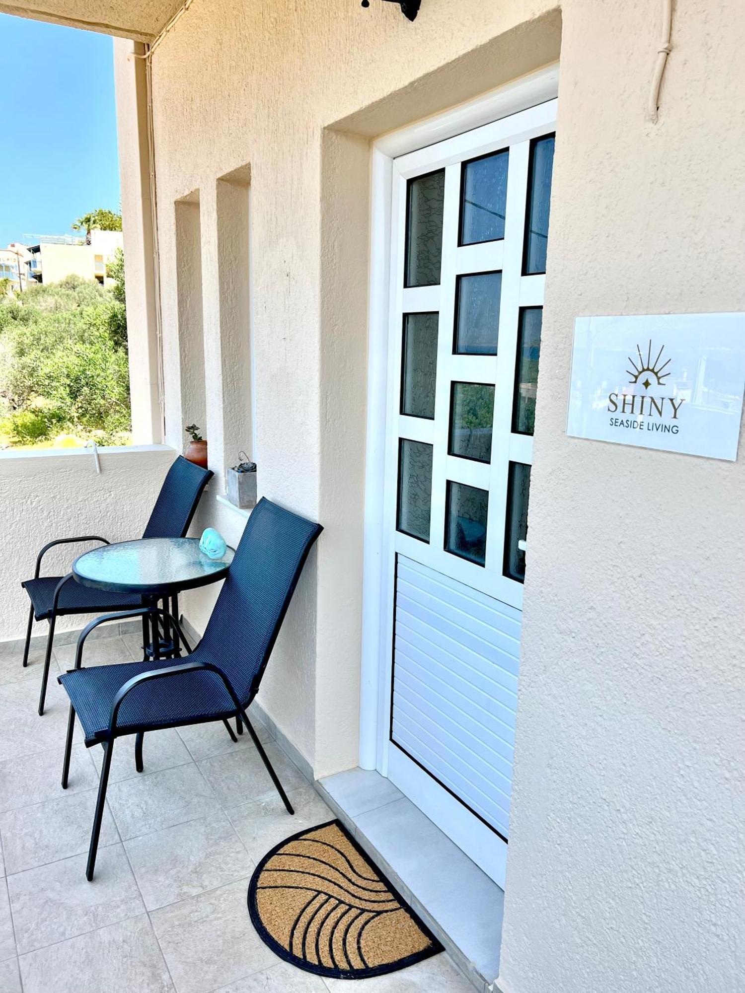 “Shiny” Sea View Apartment At Istron Ágios Nikólaos Eksteriør billede
